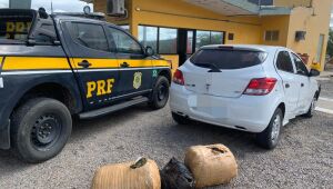 Polícia Rodoviária: homem é detido com 22,9 Kg de maconha após fuga em Sertânia