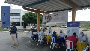 Posto da PRF no Agreste abriga ação de saúde e segurança para motoristas
