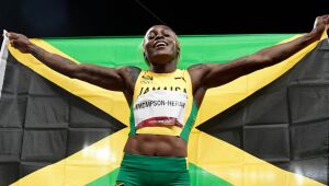 Elaine Thompson vence e quebra recorde olímpico dos 100 m rasos em Tóquio