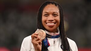 Allyson Felix conquista 10ª medalha olímpica, recorde feminino no atletismo