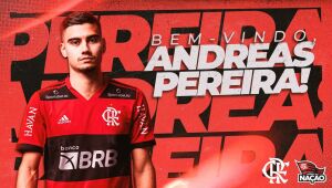 Flamengo anuncia a contratação do meia Andreas Pereira