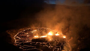 Vulcão Kilauea volta a entrar em erupção no Havaí