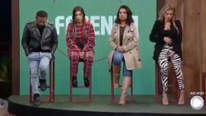 Nego do Borel, Liziane, Solange e Erika: na roça em "A Fazenda 13"