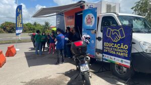 Detran faz Blitz educativa em Porto de Galinhas para abordar conflitos no trânsito