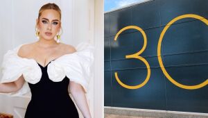Super fã? Adele tem chiclete mastigado por Celine Dion
