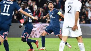 PSG vai mal, mas busca virada no sufoco contra o Lille