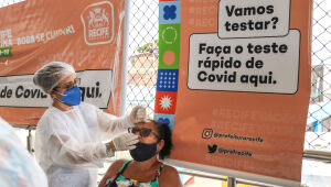 Recife terá testagem gratuita para Covid-19 em 12 bairros esta semana; veja onde