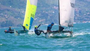 Cabanga conquista Copa Brasil de Vela Hobie Cat 16, em Ilha Bela/SP