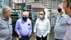Vice-presidente da ANJ, Sylvino de Godoy Neto, visita a Folha de Pernambuco