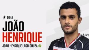 Santa Cruz anuncia João Henrique como reforço para 2022