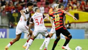 Em jogo animado, Sport fica no empate com o Flamengo na Arena