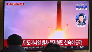 Coreia do Norte lança míssil balístico, segundo Exército sul-coreano