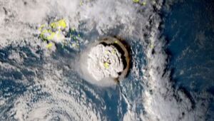 Nova 'grande erupção' é detectada no vulcão de Tonga