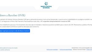 Após queda do site, BC suspende temporariamente o acesso a consulta de valores 'esquecidos'