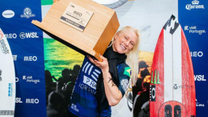 Tatiana Weston-Webb vence etapa Peniche do circuito mundial de surfe