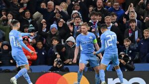 City vence Atlético de Madrid e abre vantagem nas quartas da Champions