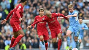 Em jogão, City e Liverpool ficam no empate pela Premier League