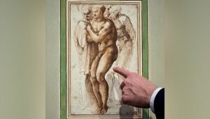 Desenho inédito de Michelangelo estimado em 30 milhões