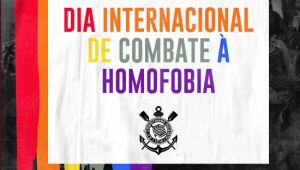 Corinthians 'retira' cor verde da bandeira LGBTQIA+ e gera polêmica em Dia de combate à homofobia