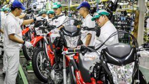 Produção de motocicletas registra alta de 23% nos cinco primeiros meses de 2022