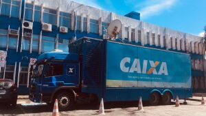 Caixa leva caminhão de serviços para Jaboatão dos Guararapes