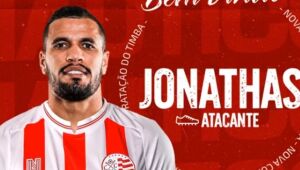 Náutico anuncia a contratação de Jonathas Jesus