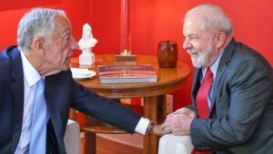 Presidente de Portugal se reúne com Lula