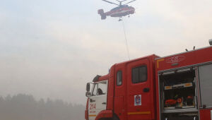 Fumaça dos incêndios florestais da Rússia chega a Moscou