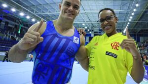 Rebeca Andrade e Caio Souza brilham no Brasileiro de Ginástica