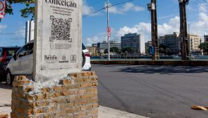 Histórias seculares da cidade em realidade aumentada é atração no Bairro do Recife