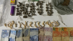 Suspeito de tráfico de drogas é preso e polícia fecha ponto de venda em Paudalho