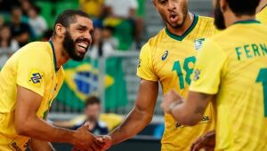 Brasil encara Catar nesta terça (30) buscando manter invencibilidade no Mundial de Vôlei Masculino