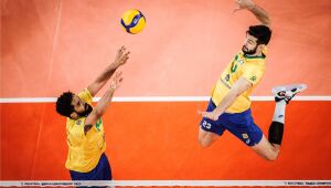 Brasil vence Catar e encerra fase de grupos com invencibilidade no Mundial de Vôlei Masculino