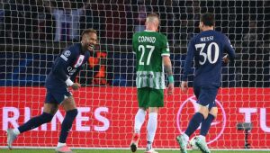 PSG atropela Macabbi Haifa e vai às oitavas da Champions