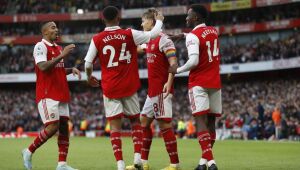 Arsenal atropela lanterna Nottingham Forest e retoma liderança do Inglês