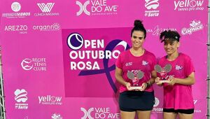 II Open Outubro Rosa de Tênis Feminino conhece campeãs