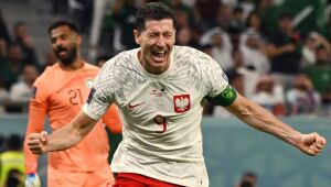 Lewandowski marca, enfim, seu primeiro gol em Copa do Mundo