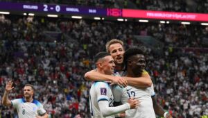 Inglaterra vence Senegal por 3x0 e enfrenta a França nas quartas de final