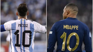 Atenções da final se concentram no duelo dos camisas 10 Messi e Mbappé