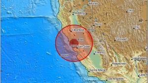 Terremoto de 6,4 de magnitude atinge o norte da Califórnia