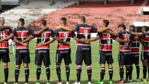 Prestes a encarar o Caucaia, Santa Cruz fica no empate com o Maguary; veja os gols do Tricolor