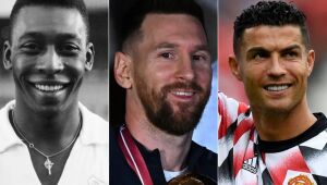 Pelé x Messi e Cristiano Ronaldo: veja comparações sobre craques de diferentes épocas