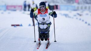 Para esqui cross-country: Aline Rocha é 1ª campeã do Brasil no Mundial