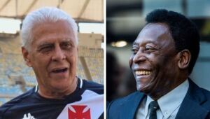 Dinamite e Pelé fizeram grande duelo em ano de título do Vasco; relembre esse e outros confrontos