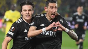 Com hat-trick de Di María, Juventus vence Nantes e vai às oitavas da Liga Europa