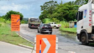 Desvio no quilômetro 10 da BR-232, sentido Interior de Pernambuco, é adiado para este sábado (25)