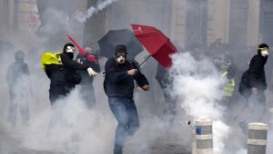 França registra maior protesto contra reforma da Previdência proposta por Macron