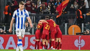 Roma vence Real Sociedad e abre vantagem nas oitavas da Liga Europa