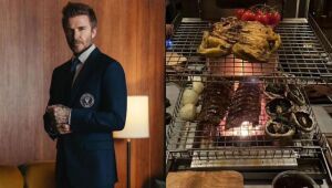 David Beckham come churrasco de R$ 300 mil criado por ex de Madonna