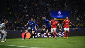 Inter elimina Benfica com empate e vai enfrentar Milan nas semis da Champions